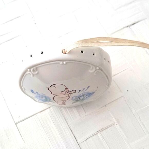 Hand painted Ceramic Potpourri Holder for Closet-Baby's Room-Basement Storage - Picture 4 of 7